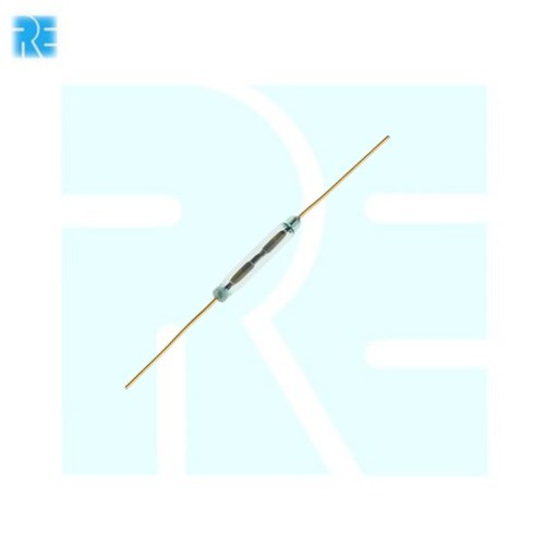 12mm 2 Pin Reed Switch Magnetic Sensor MKA-14 Normally Open Glass Reed Sensor (MKA-14 Reed Switch) image 1