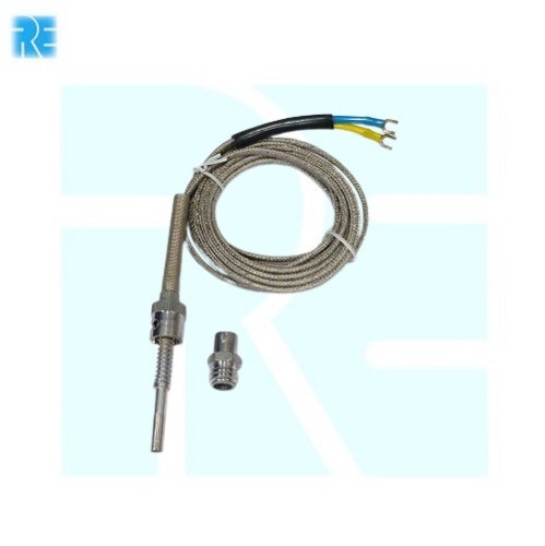 J Type Thermocouple Temperature Sensor with 3 Meter Cable Iron Constantan Industrial Temperature Probe (J Type Thermocouple) image 1