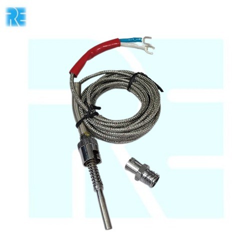 K Type Thermocouple 5mm x 65mm with 3 Meter Cable Chromel Alumel Temperature Sensor Probe (K Type Thermocouple) image 1