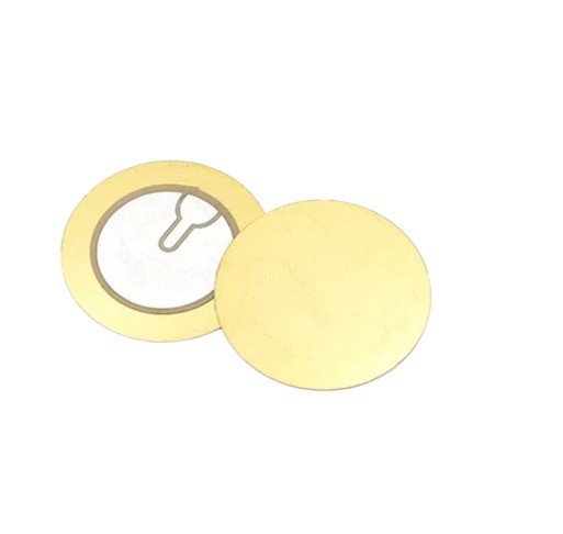 Piezo Buzzer 20mm Passive Piezoelectric Sounder Ceramic Disc 2 Wire (20mm Piezo Buzzer) image 1