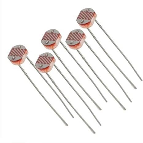 LDR 5mm Light Dependent Resistor Photoresistor CdS Light Sensor Through Hole (5mm LDR Sensor) image 1