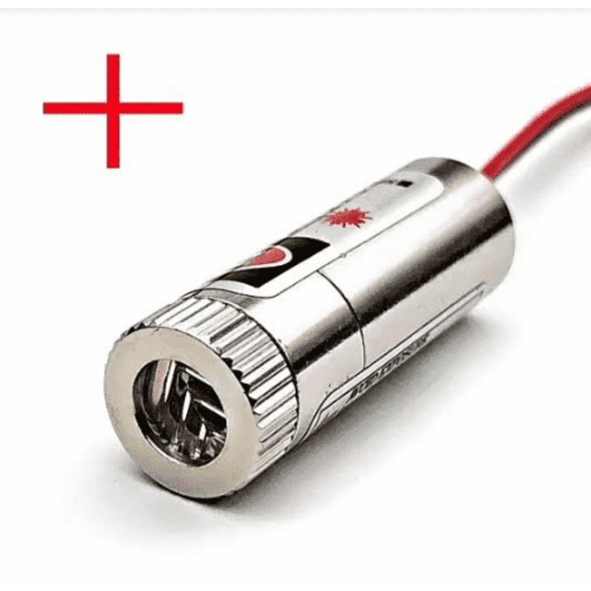 650nm 5mW Focusable Red Crossline Laser Module 3V (Crossline Laser Alignment / Positioning Module) image 1