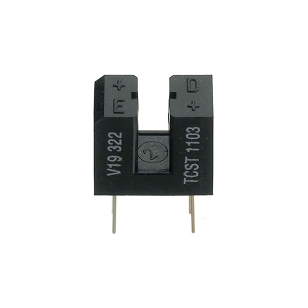 TCST1103 Slotted Optical Switch Sensor DIP-4 (TCST1103 Opto Interrupter, IR Slot Sensor, Photo Interrupter Sensor) image 1