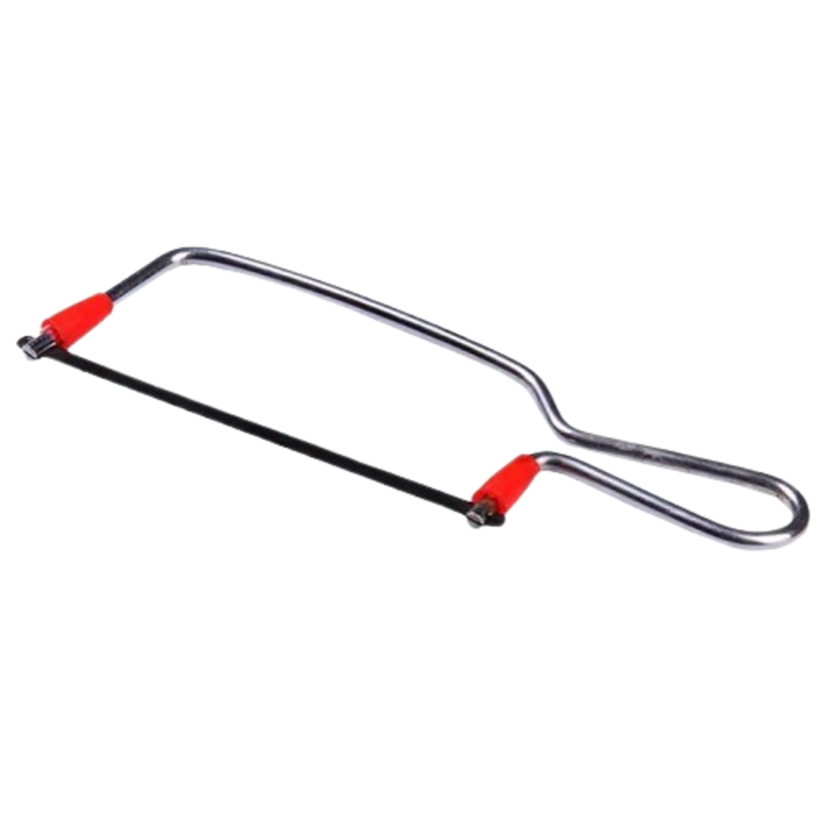 Mini Hacksaw Metal Frame 6 Inch Chrome (Compact Hand Saw for Metal and General Cutting) image 1