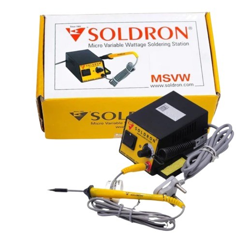 SOLDRON MSVW Variable Wattage Micro-Soldering Station-(5w To 13w) image 1