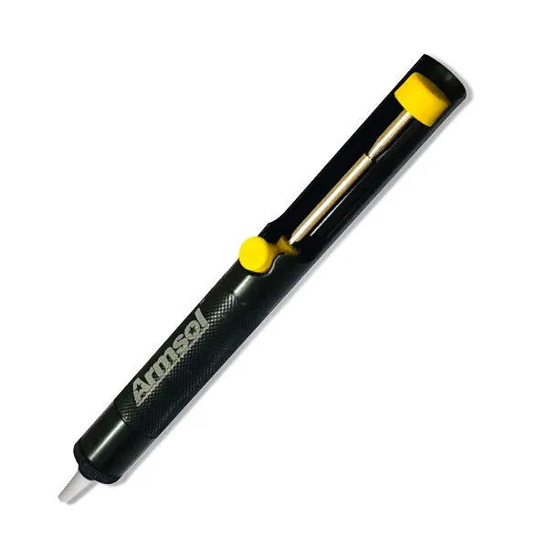 Armsol Metallic Body Desoldering Pump High Vacuum Solder Sucker Tool (PCB Solder Removal Pump) image 1