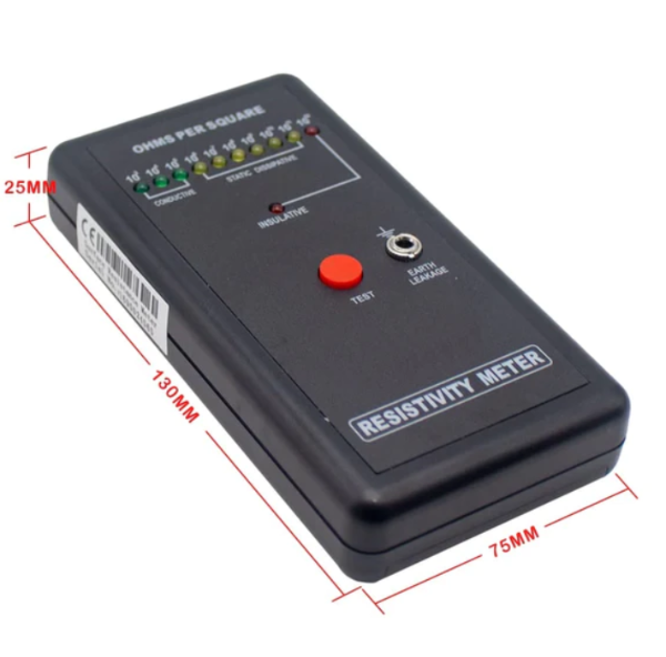 Surface Resistivity Meter Anti-Static ESD Tester image 1