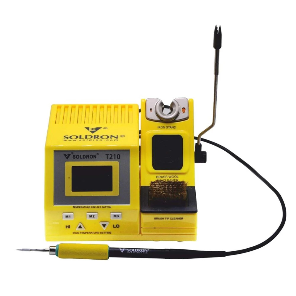 Soldron T210 Digital Nano Soldering Station (Professional Temperature Controlled Soldering System) image 1