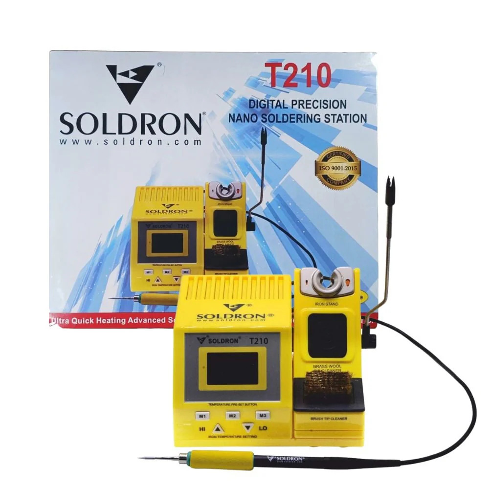 Soldron T210 Digital Nano Soldering Station (Professional Temperature Controlled Soldering System) image 2