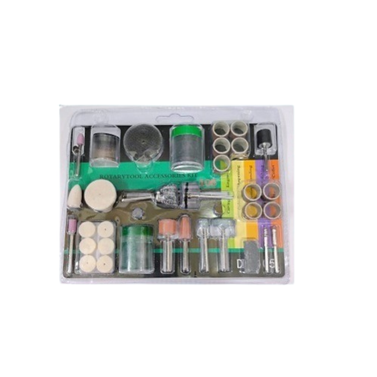 Rotary Tool Accessories Kit 105pcs (Multi-Purpose Grinding, Cutting, Sanding and Polishing Accessory Set) image 1
