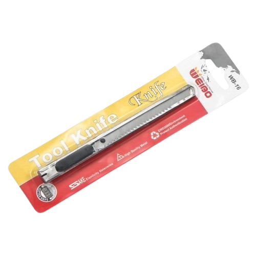 Utility Knife WB-16 (Heavy Duty Cutter Knife for General Purpose Cutting) image 1