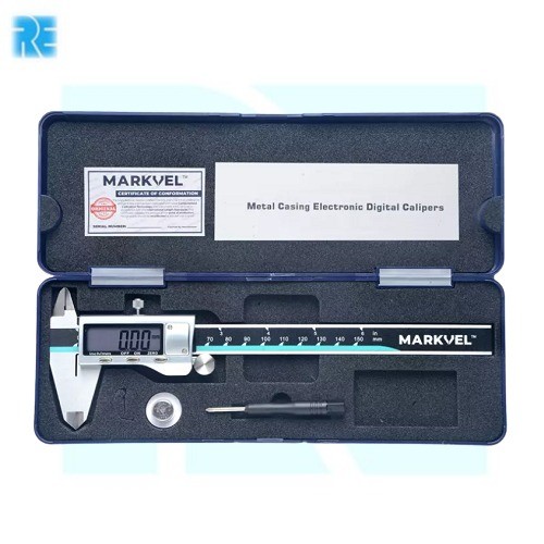 Digital Vernier  Markvel 0-150 mm Stainless Steel Digimatic with LCD Display, 121-150 image 1