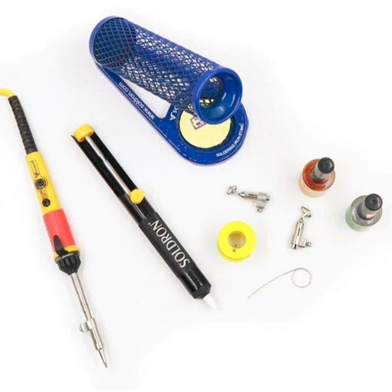Soldron Soldering and Desoldering Kit (Complete PCB Soldering Repair Kit) image 3