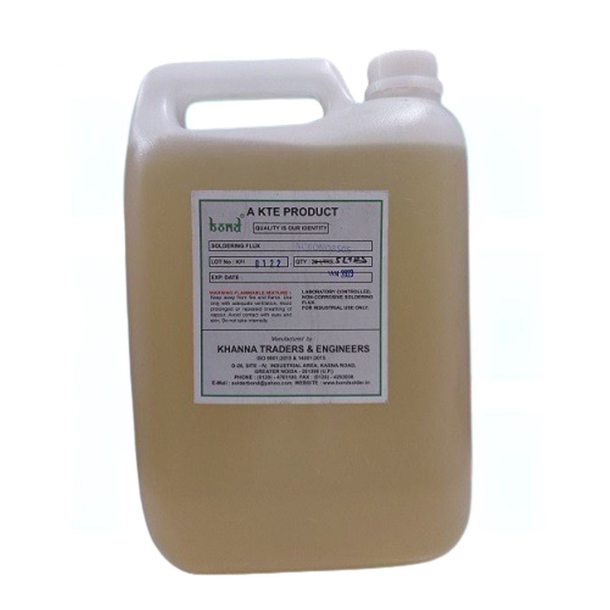 BOND Liquid Flux for Soldering and De-Soldering No-Clean 500ml (0.5 Liter Flux Solution) image 1