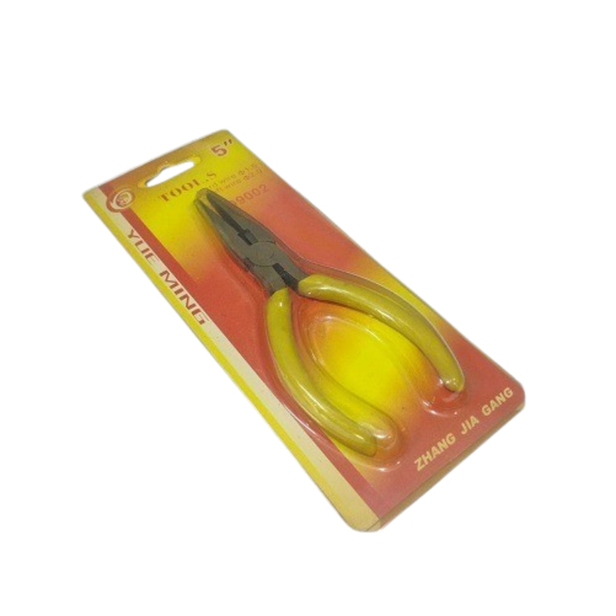 Mini High Carbon Steel Needle Nose Pliers 5 Inch for Precision Gripping and Wire Bending (Long Nose Pliers) image 1