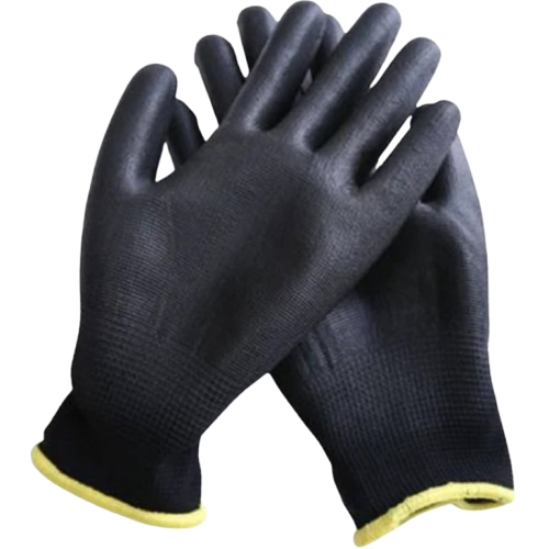 Microporous Antistatic Free Size PU Hand Gloves For Industrial Usage (PU518) image 2