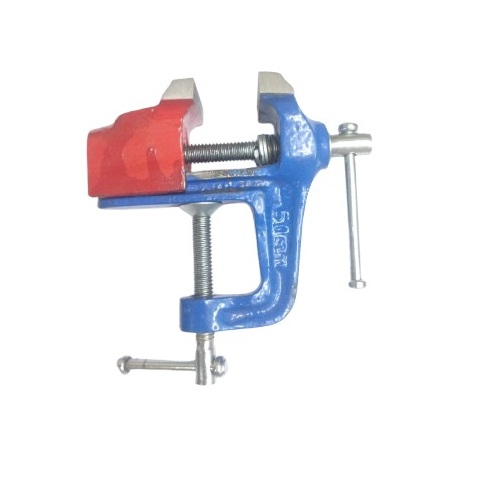 Baby vice clamp Professional Fixed Base with Bench mounted clamp size (50mm) image 1