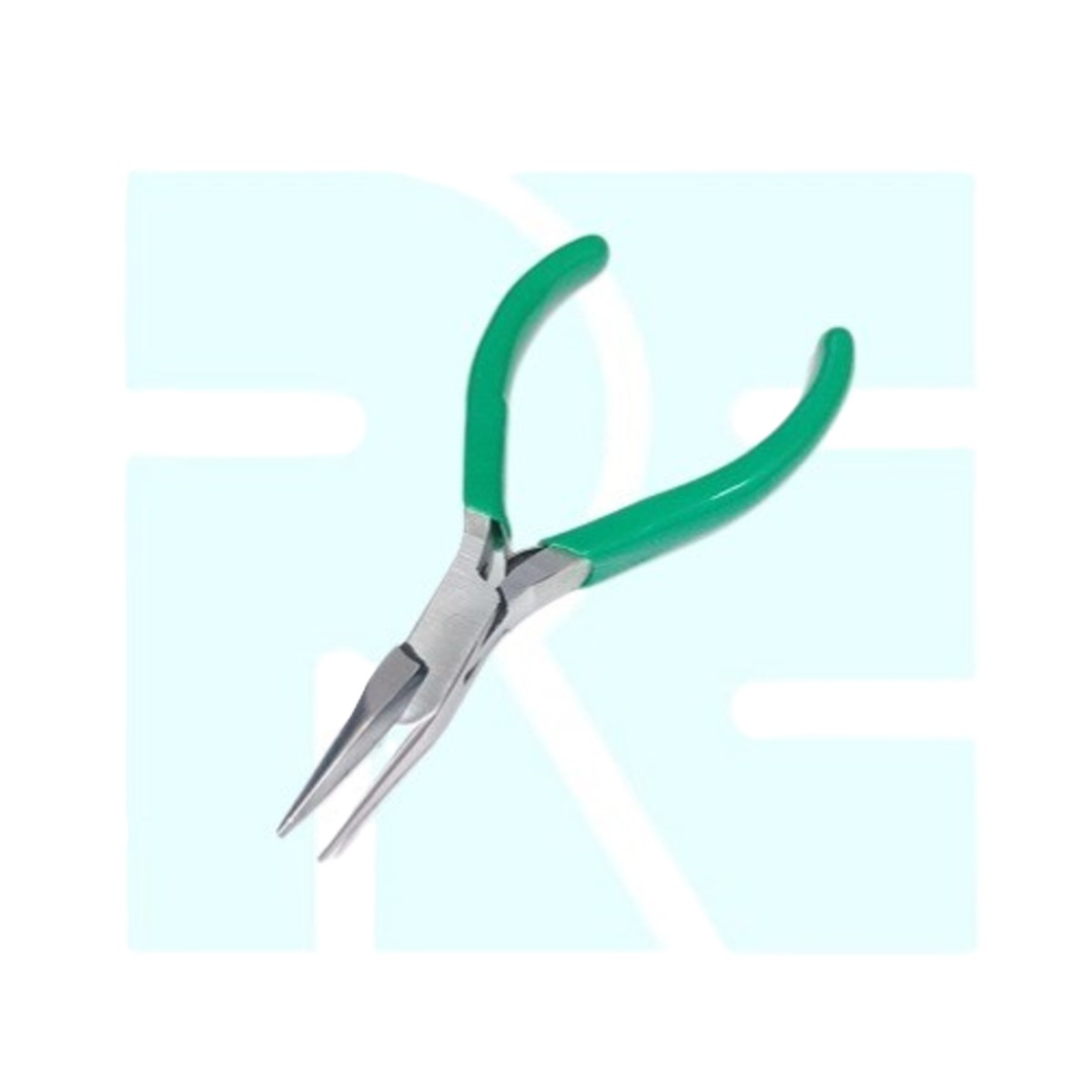 Green Stainless Steel Pointed Nose Plier (Precision Long Nose Plier) image 1