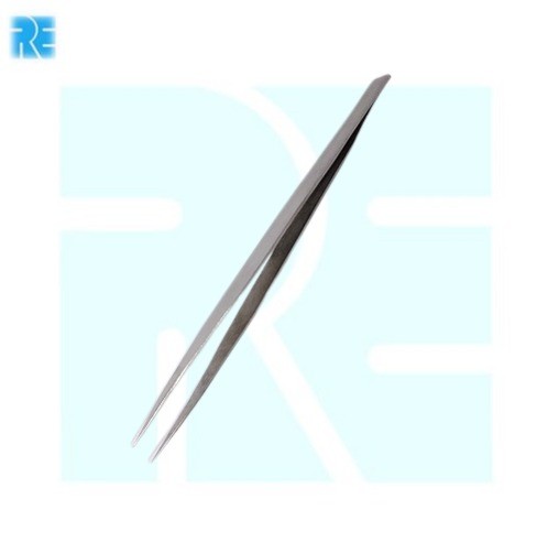 Straight Pointed Stainless Steel 8 Inch Tweezer NO Super-12 image 1