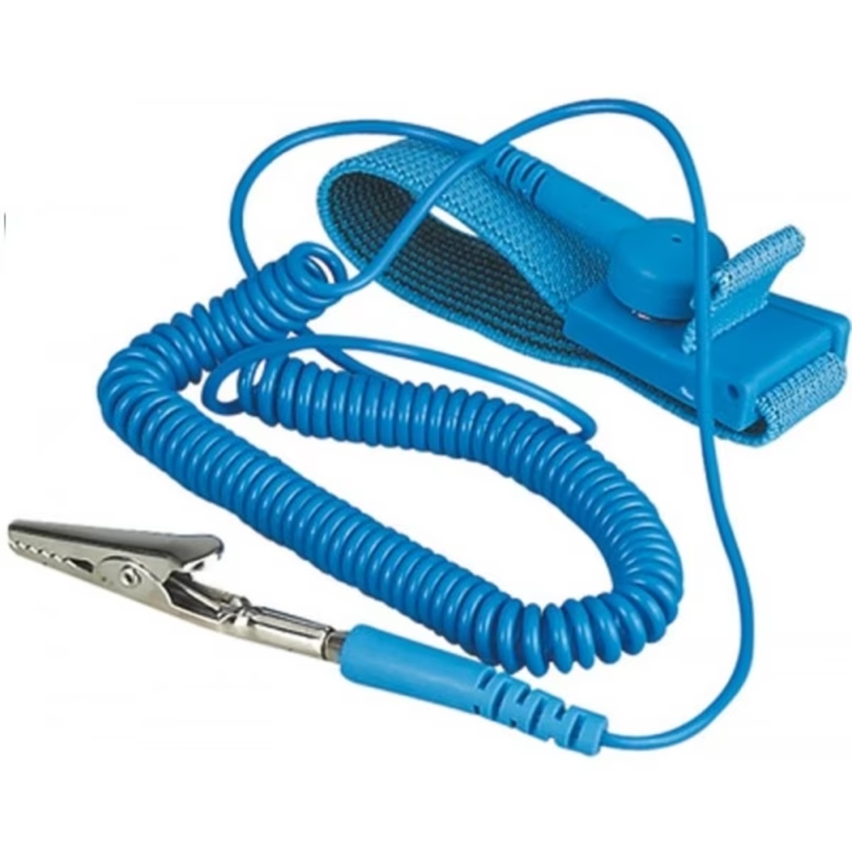 Anti Static ESD Wrist Strap Elastic Band with Clip (Adjustable ESD Grounding Wrist Strap) image 1