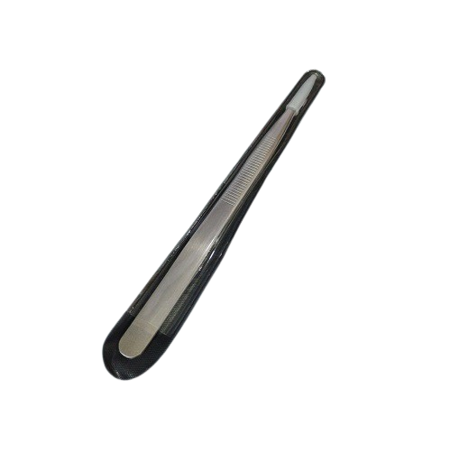 Pointed Stainless Steel German Type Diamond Tweezer 6.5 Inch for Precision Handling (Straight Tip Tweezer) image 1