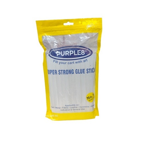 Milkey Hot Melt Glue Stick for Glue Gun (18cm Length 10mm Diameter Frosty Glue Stick) image 1