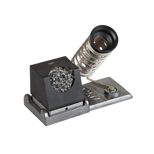 2 IN 1 SOLDERING STAND / TIP CLEANER (Soldering Iron Stand with Stainless Steel Tip Cleaner) image 1