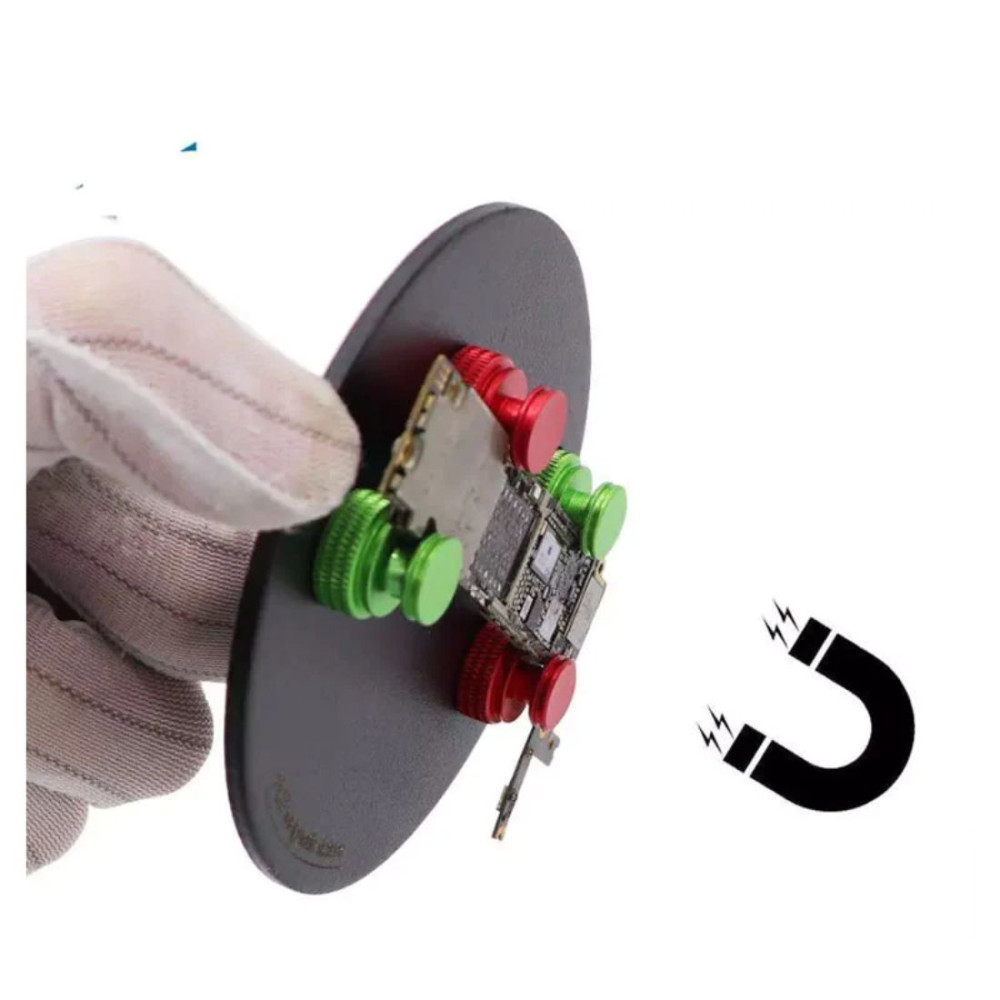 PCB Magnetic Soldering Holder Set TE-075 (Magnetic PCB Helping Hands Tool Set) image 3