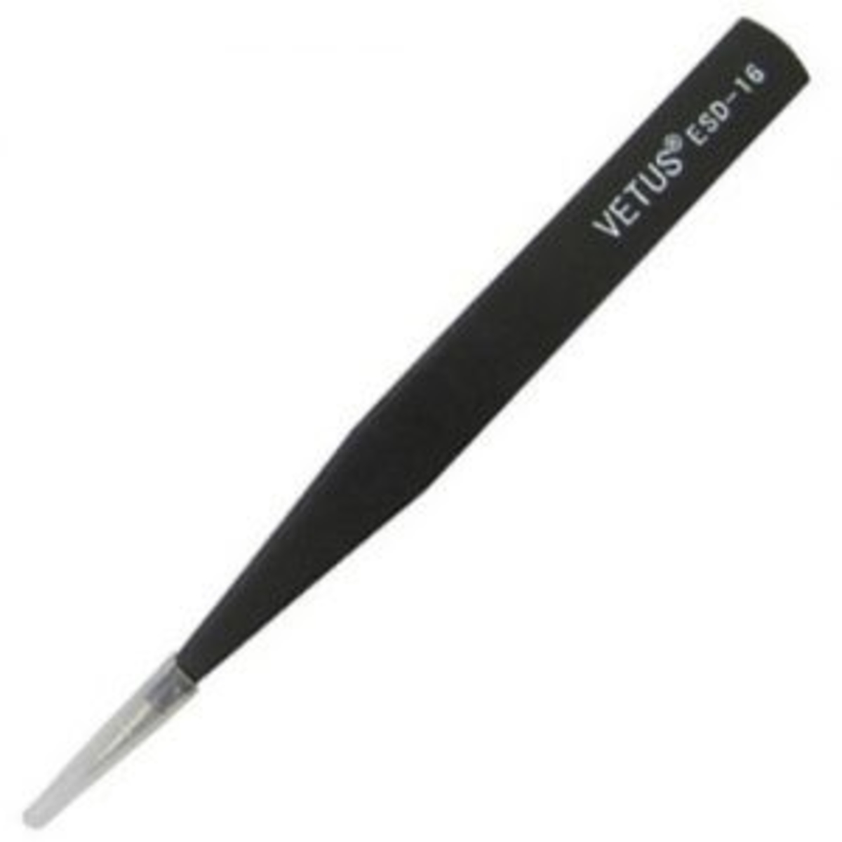 Antistatic Metal Tweezer Pointed Tip HRC 40 ESD-16 Precision Tweezer (ESD Safe Stainless Steel Tweezer) image 1