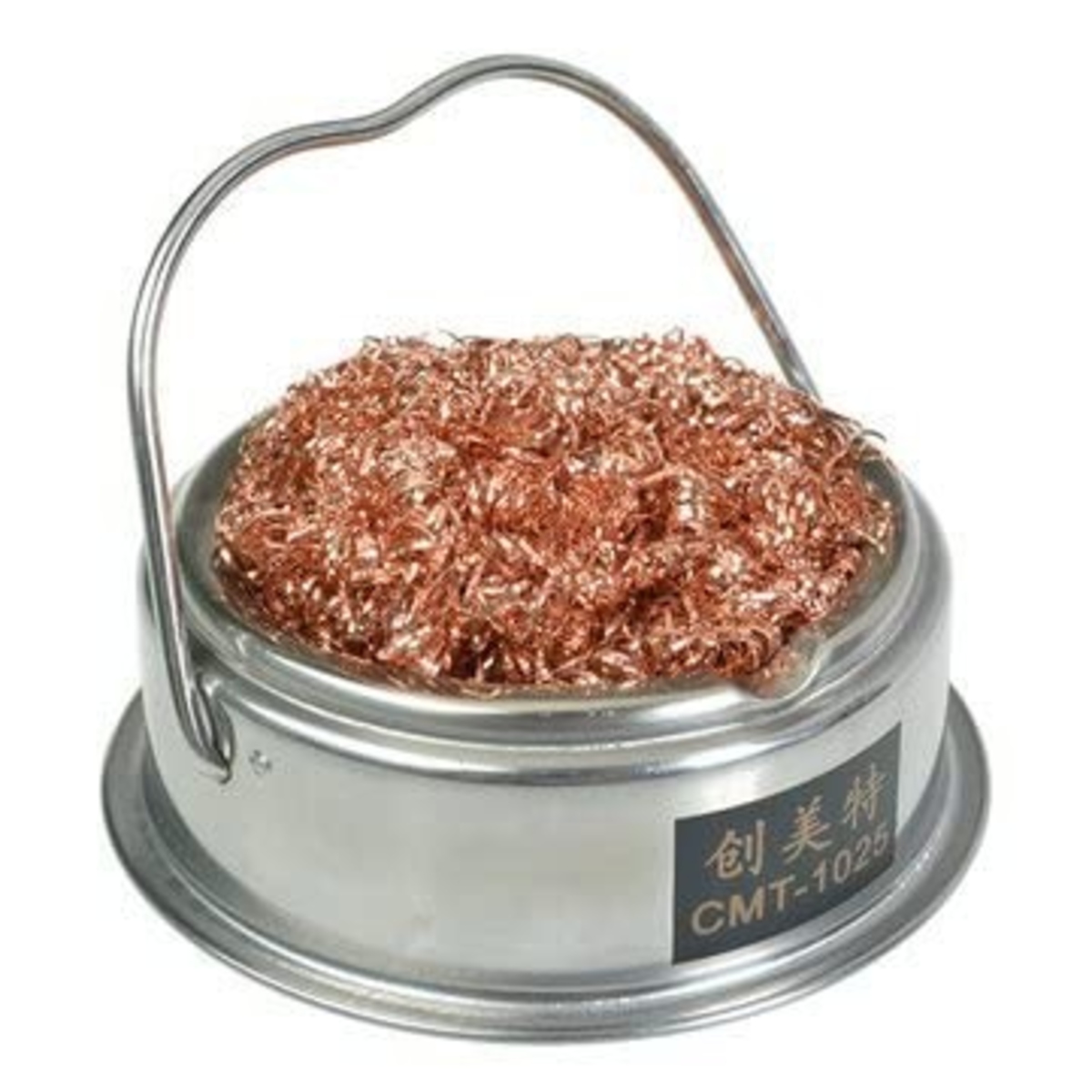CMT-1025 Stainless Steel Soldering Iron Tip Cleaner (Tip Cleaning Wire Ball) image 1