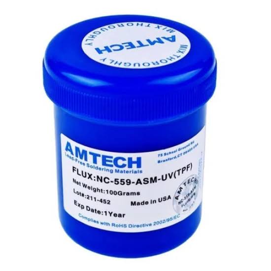 AMTECH NC-559-ASM Solder Flux Paste 100g (No-Clean Soldering Flux) image 1