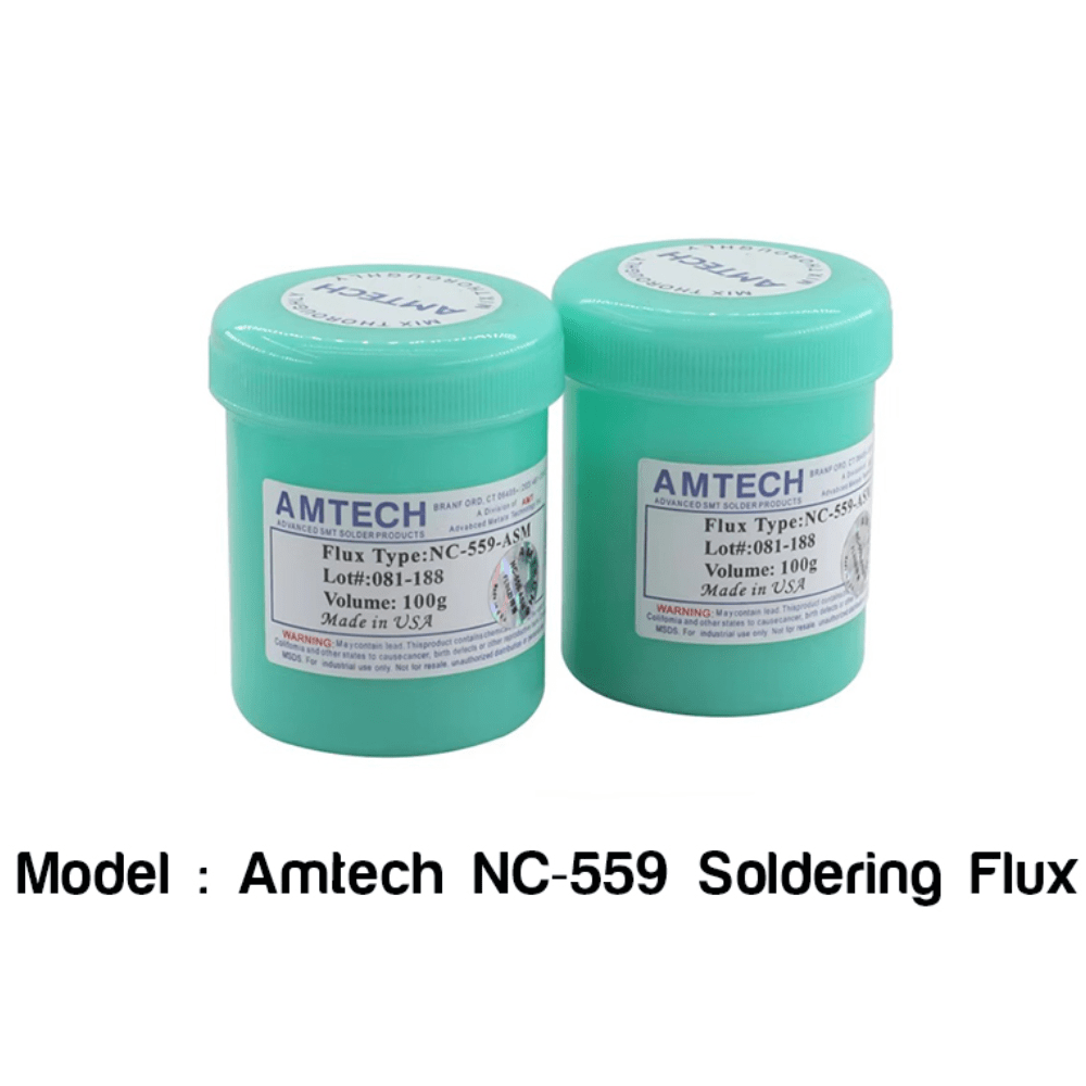 Riesba NC-559-ASM Lead Free Solder Paste Flux 100g (No-Clean Soldering Flux) image 2