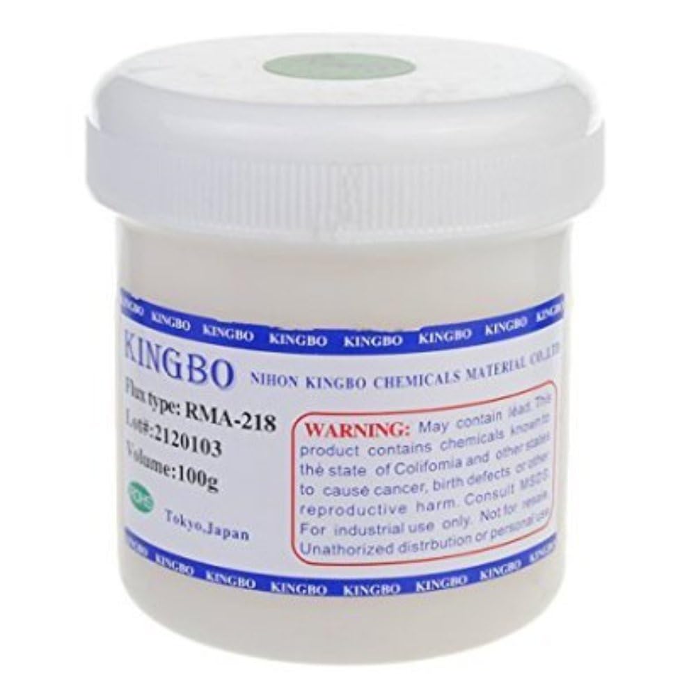 Kingbo RMA-218 Soldering and De-Soldering Flux 100g (No-Clean BGA SMD Rework Flux) image 1