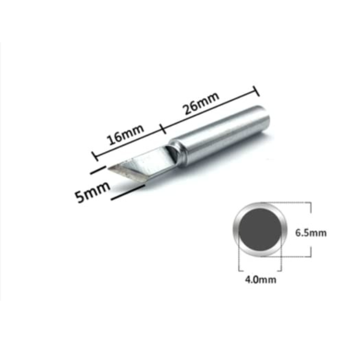 900M-T-K Soldering Iron Replacement Knife Shape Bit (Compatible with 936 / 937 / 907 and 900 Series) image 1