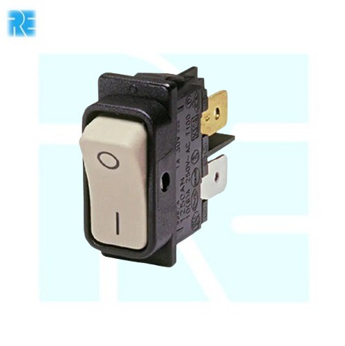 SPST Rocker Switch 10A 250V 2 Pin Power Switch (SPST Rocker Switch) image 1