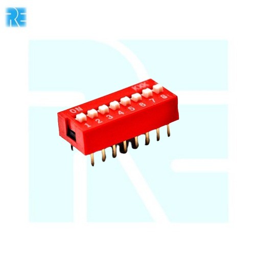 8 Way DIP 2.54mm 16 Pin Switch image 1