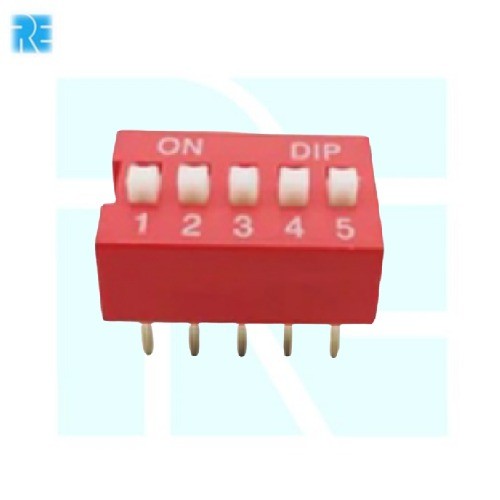 5 Way DIP 2.54mm 10 Pin Switch image 1