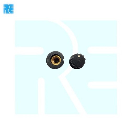 Pot Knob AK7 Black Rotary Control Knob for Potentiometer Shaft (AK7 Knob) image 1