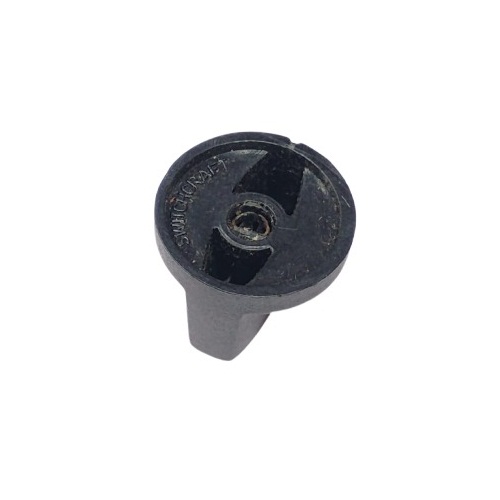 Flat Head 6mm Pointer Knobs Black BK-5 (Volume Control Knob For Plastic Shaft Potentiometer) image 2