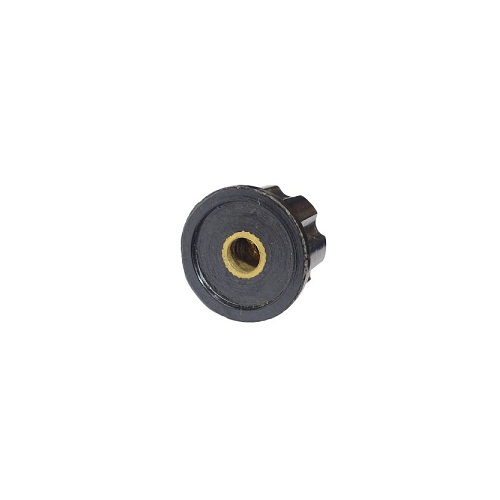 Backlite Black Knob 1/4 Inch MD with White Cap (Control Knob) image 2