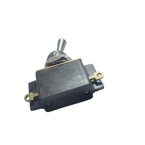 2A 250VAC SPDT ON OFF 2 Pin Metal Shaft Toggle Switch BKE RT554 (RT554 Toggle Switch) image 1