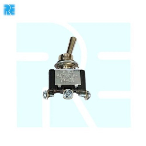 Suraj Metal Toggle Switch 6A SPDT ON-ON TS602 image 1