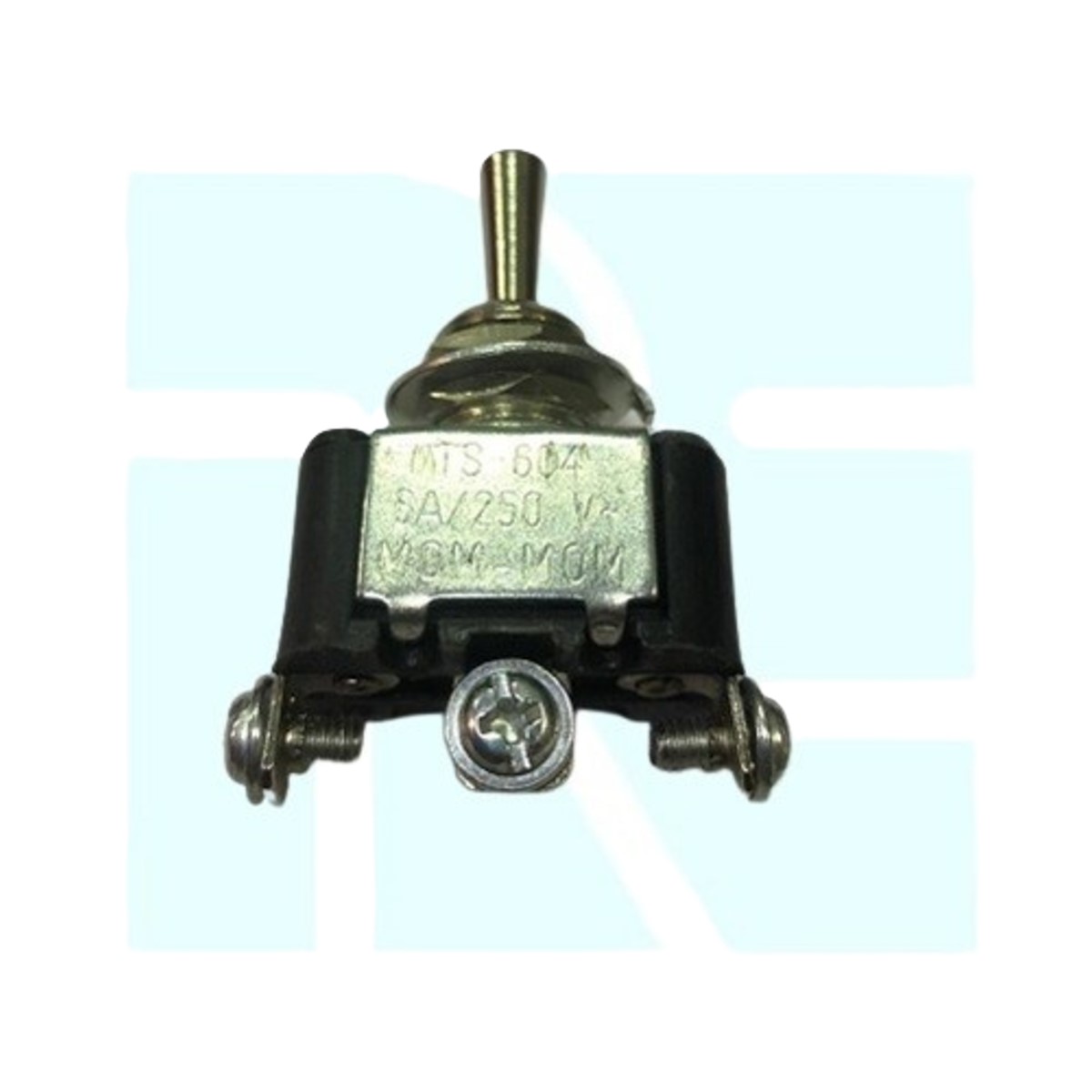 Suraj TS-604 SPDT MOM-OFF-MOM Toggle Switch 6A Spring Return Metal Toggle Switch (TS-604 Switch) image 1