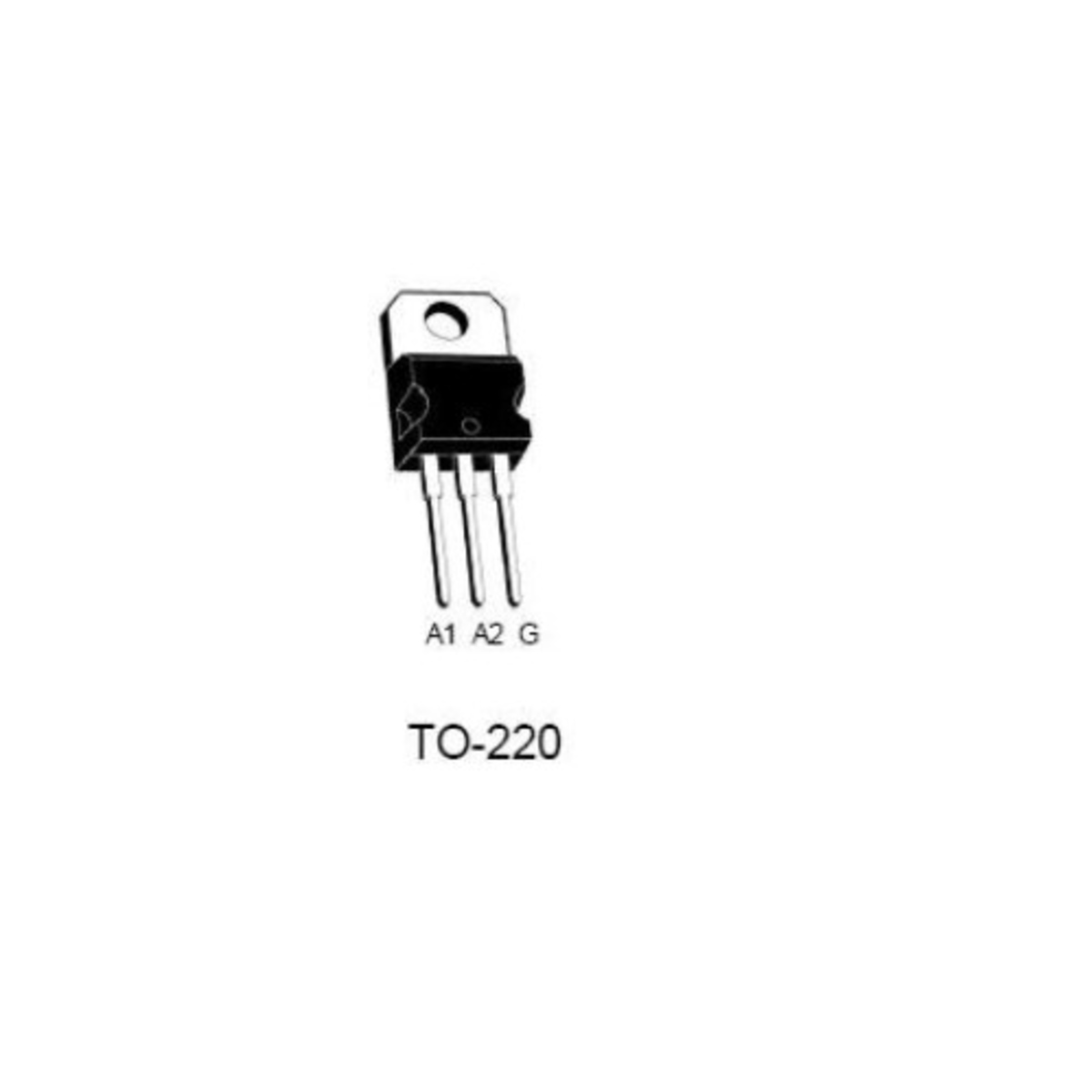 25TTS12 SCR Thyristor 1200V 25A TO-220 Power Control Device (25TTS12 SCR) image 2