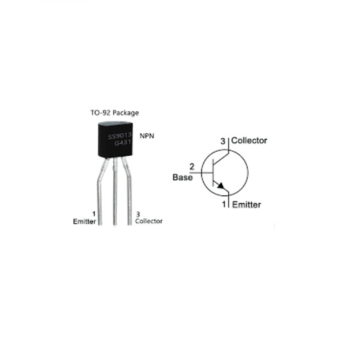 S9013 NPN Small Signal Transistor (NPN Switching And Amplifier Transistor) image 2