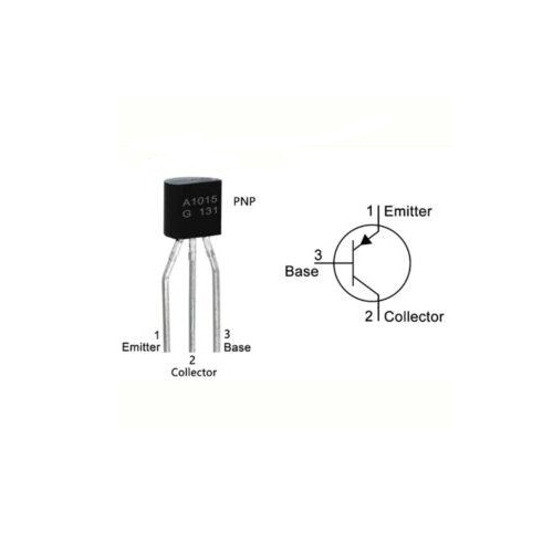 A1015 PNP Audio Amplifier Transistor (PNP Audio Signal Transistor) image 3