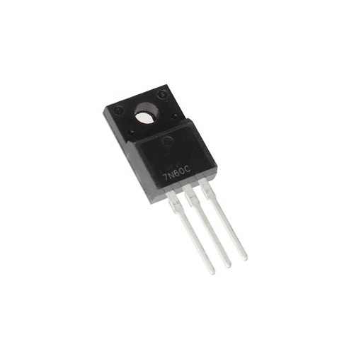 7N60C 600V 4.3A TO-220F MOSFET (N Channel Power MOSFET Transistor) image 1