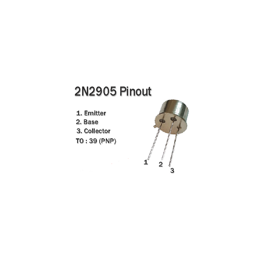 2N2905 PNP Switching Transistor – TO-39 Metal Package image 2