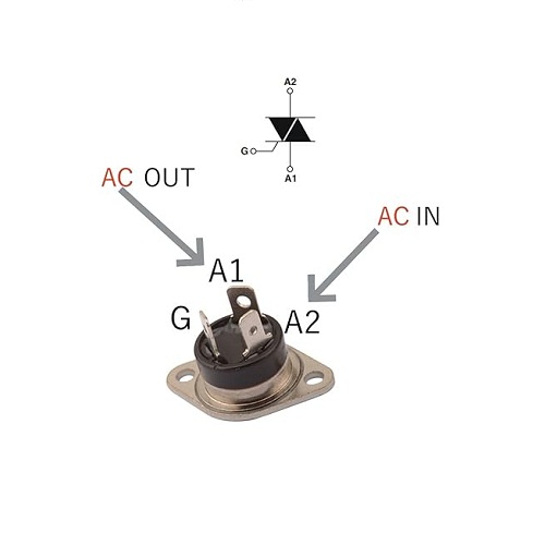 BTA40-600B TRIAC – 600V 40A High-Power AC Switching Device image 4