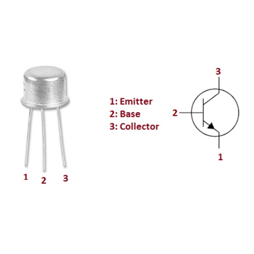 2N1711 NPN Medium Power Transistor – General Purpose TO-39 image 2
